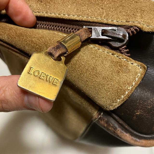 【LOEWE / ロエベ】 アナグラム クラッチバッグ / スウェード レザー / セカンドバッグ < ブランド 【LOEWE / ロエベ】 アナグラム クラッチバッグ / スウェード レザー / セカンドバッグ < ブランドの
