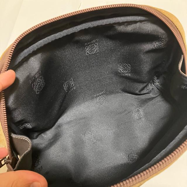 【LOEWE / ロエベ】 アナグラム クラッチバッグ / スウェード レザー / セカンドバッグ < ブランド 【LOEWE / ロエベ】 アナグラム クラッチバッグ / スウェード レザー / セカンドバッグ < ブランドの