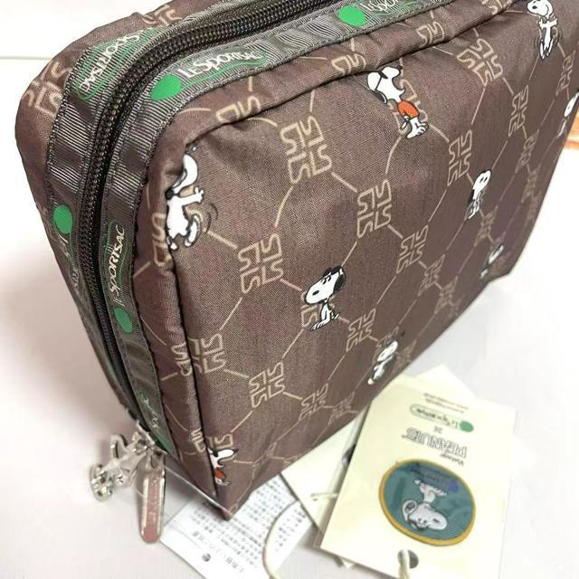 ★新品★LeSportsac レスポートサック スヌーピ SNOOPY レモノグラム 化粧ポーチ 収納ポケット 7121 送料無料 < 女性ファッション  ★新品★LeSportsac レスポートサック スヌーピ SNOOPY レモノグラム 化粧ポーチ 収納ポケット 7121 送料無料 < 女性ファッションの