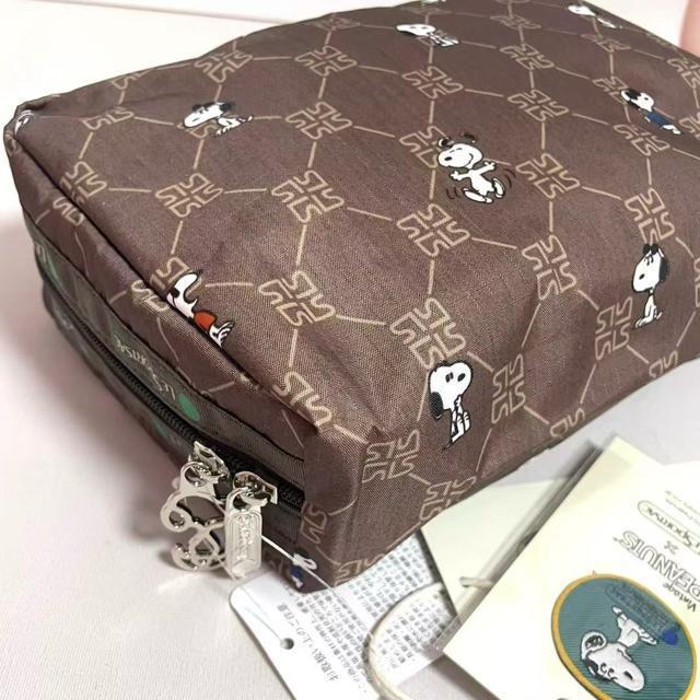 ★新品★LeSportsac レスポートサック スヌーピ SNOOPY レモノグラム 化粧ポーチ 収納ポケット 7121 送料無料 < 女性ファッション  ★新品★LeSportsac レスポートサック スヌーピ SNOOPY レモノグラム 化粧ポーチ 収納ポケット 7121 送料無料 < 女性ファッションの