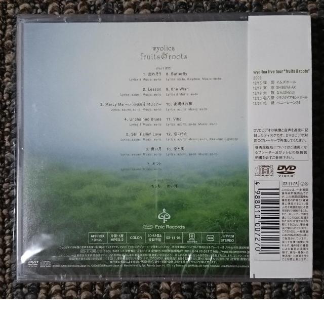 KF@@CJ@fruits & roots@CD+DVD@Ձ@Vi  ^gObY 