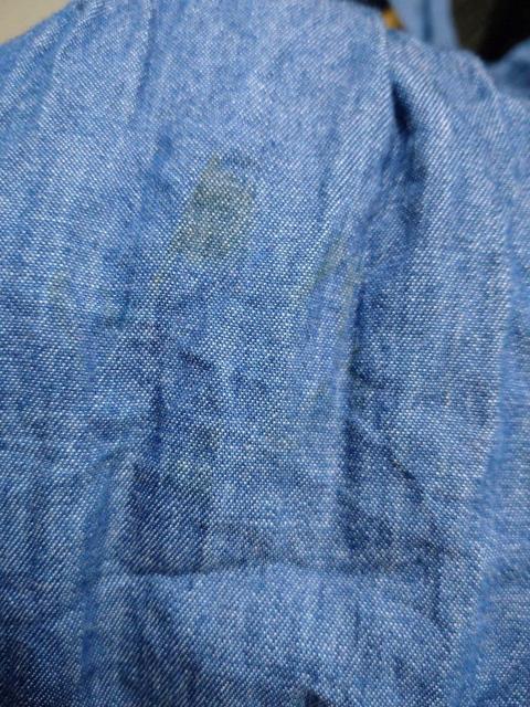 LIZ LISA☆ダンガリー肩あき半袖パフスリワンピ < ブランド LIZ LISA☆ダンガリー肩あき半袖パフスリワンピ < ブランドの