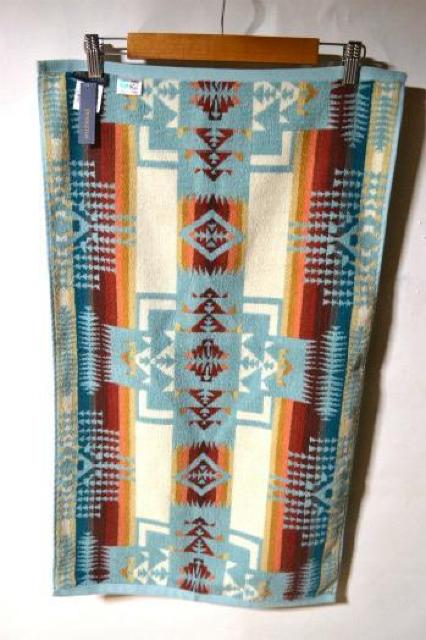 新品 PENDLETON ペンドルトン アイコニックジャガード チーフジョセフアクア ハンドタオル XB219 フェイスタオル < インテリア/ライフ 新品 PENDLETON ペンドルトン アイコニックジャガード チーフジョセフアクア ハンドタオル XB219 フェイスタオル < インテリア/ライフの
