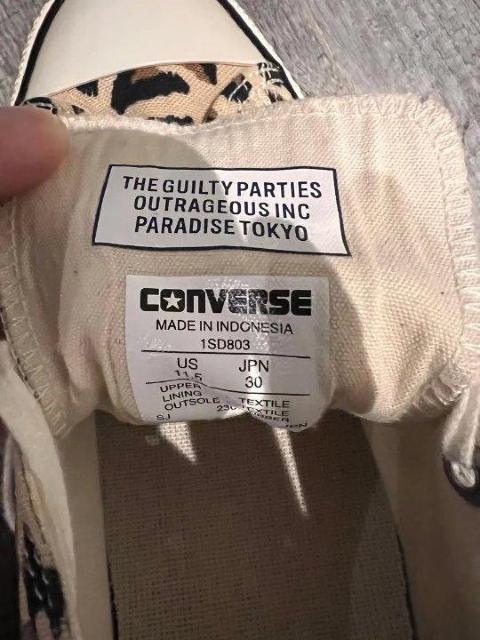 CONVERSE/コンバース/ALL STAR/オールスター/WACKO MARIA/ワコマリア/レオパード/ローカットスニーカー < ブランド CONVERSE/コンバース/ALL STAR/オールスター/WACKO MARIA/ワコマリア/レオパード/ローカットスニーカー < ブランドの