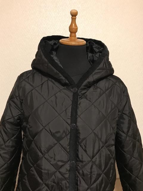 キルトジャケット コート 黒 未使用タグ付き < 女性ファッション キルトジャケット コート 黒 未使用タグ付き < 女性ファッションの