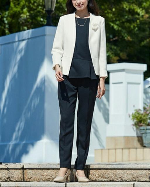 新品☆3Lフォーマルパンツスーツ3点コサージュ付♪入学式卒業式にも♪R135 < 女性ファッション 新品☆3Lフォーマルパンツスーツ3点コサージュ付♪入学式卒業式にも♪R135 < 女性ファッションの