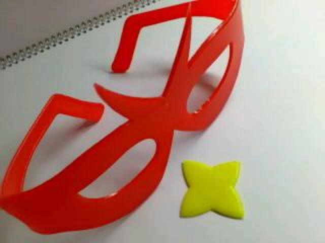 ☆仮面の忍者赤影の仮面&手裏剣☆昭和当時物☆赤影 < おもちゃ  ☆仮面の忍者赤影の仮面&手裏剣☆昭和当時物☆赤影 < おもちゃの