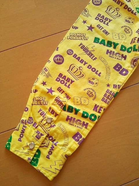 新品BD総柄シャツ130黄ベビードールBABYDOOLベビド < ブランド 新品BD総柄シャツ130黄ベビードールBABYDOOLベビド < ブランドの