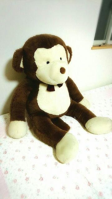 特大 105cm サル ぬいぐるみ  猿 ヒロクンハウス ビッグ さる < おもちゃ  特大 105cm サル ぬいぐるみ  猿 ヒロクンハウス ビッグ さる  < おもちゃの