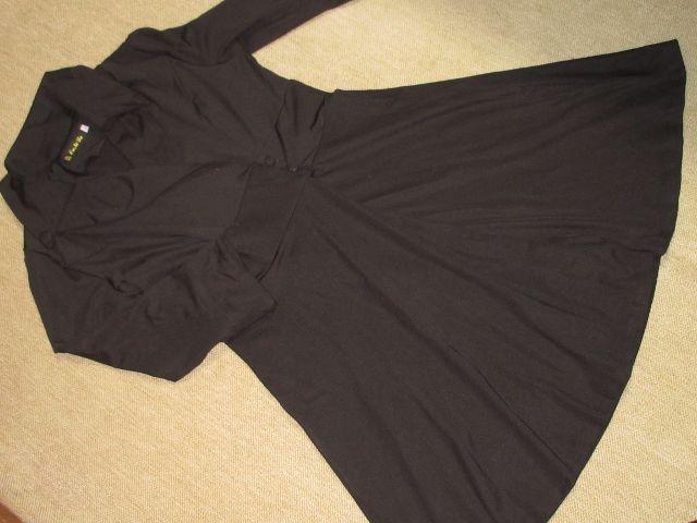 Vネック*シンプル*フレアワンピース(ブラック)フォーマル < 女性ファッション  Vネック*シンプル*フレアワンピース(ブラック)フォーマル  < 女性ファッションの