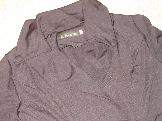 Vネック*シンプル*フレアワンピース(ブラック)フォーマル < 女性ファッション  Vネック*シンプル*フレアワンピース(ブラック)フォーマル < 女性ファッションの