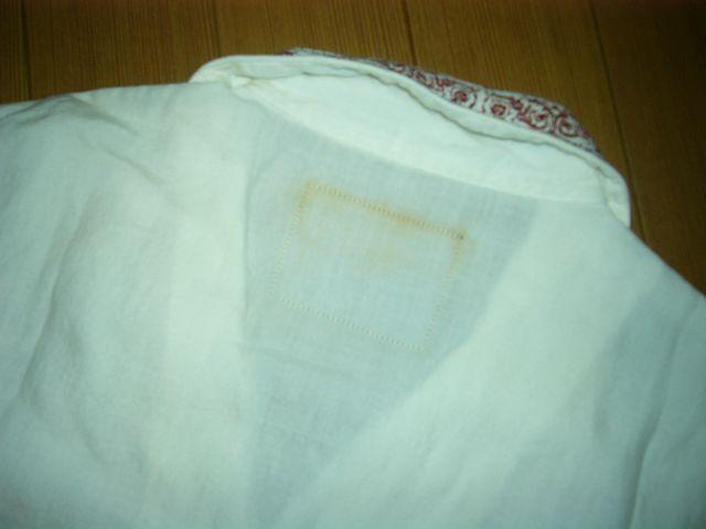 バックボーンBACKBONEチロリアンシャツM白ステッチ刺繍定価4万 < ブランド  バックボーンBACKBONEチロリアンシャツM白ステッチ刺繍定価4万 < ブランドの