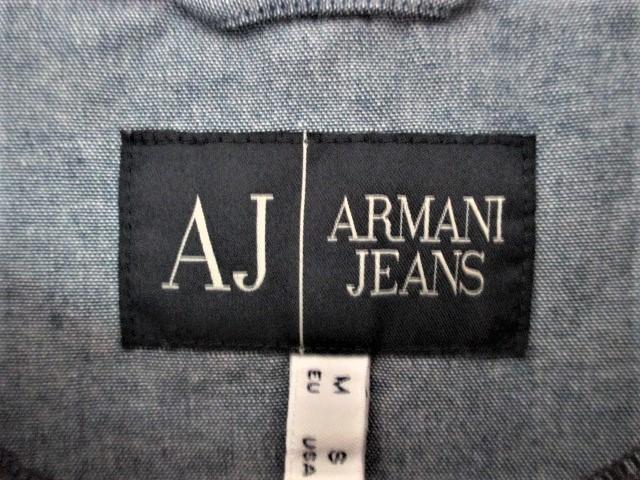 ☆ARMANI JEANS アルマーニ ジーンズ プリント Tシャツ/メンズ/M/ブラウン < ブランド ☆ARMANI JEANS アルマーニ ジーンズ プリント Tシャツ/メンズ/M/ブラウン < ブランドの