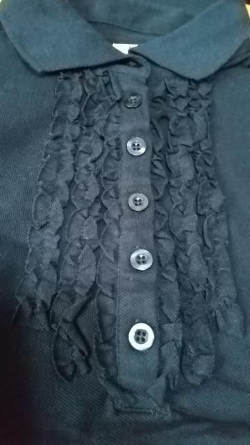 新品未着用◆濃紺ポロシャツ◆Lサイズ < 女性ファッション  新品未着用◆濃紺ポロシャツ◆Lサイズ < 女性ファッションの