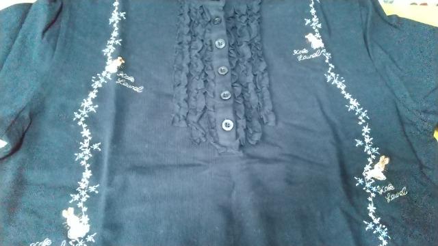 新品未着用◆濃紺ポロシャツ◆Lサイズ < 女性ファッション  新品未着用◆濃紺ポロシャツ◆Lサイズ < 女性ファッションの