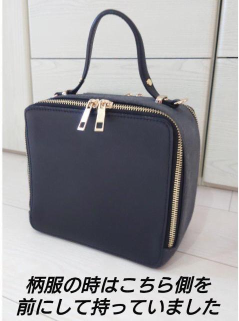 TOVレザースクエアフォルムバッグ 2way 定価16,000 < 女性ファッション  TOVレザースクエアフォルムバッグ 2way 定価16,000 < 女性ファッションの