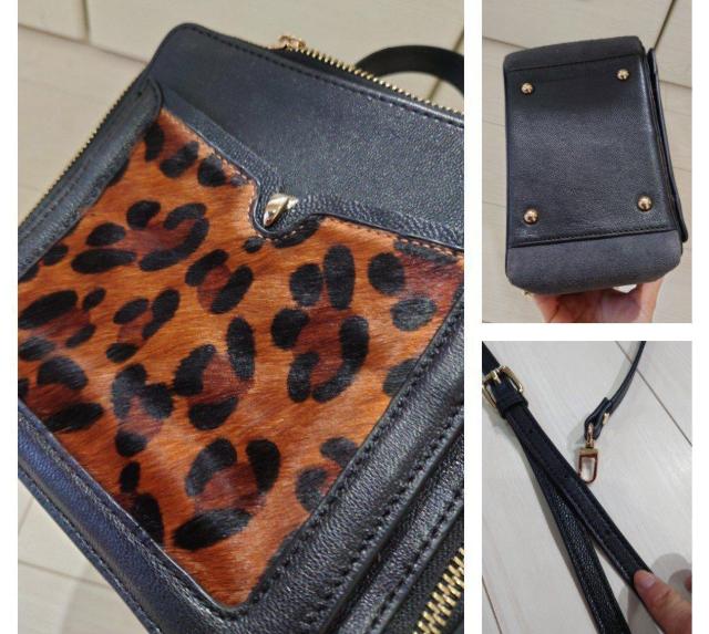 TOVレザースクエアフォルムバッグ 2way 定価16,000 < 女性ファッション  TOVレザースクエアフォルムバッグ 2way 定価16,000 < 女性ファッションの