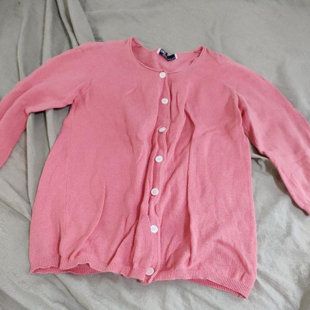 美品☆SM2 ピンク 七分袖 カーディガン < ブランド  美品☆SM2 ピンク 七分袖 カーディガン  < ブランドの