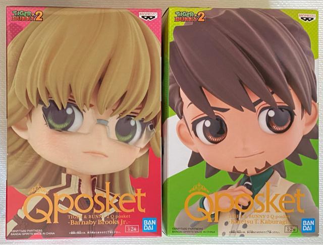 TIGER&BUNNY 2 Qposket Barnaby Brooks Jr. Kotetsu T.Kaburagi AZbg 