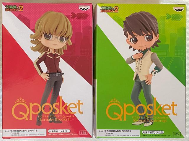 TIGER&BUNNY 2 Qposket Barnaby Brooks Jr. Kotetsu T.Kaburagi AZbg