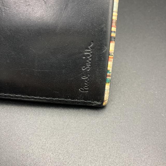 即決 Paul Smith ポールスミス 二つ折り財布 ブラック < ブランド  即決 Paul Smith ポールスミス 二つ折り財布 ブラック < ブランドの