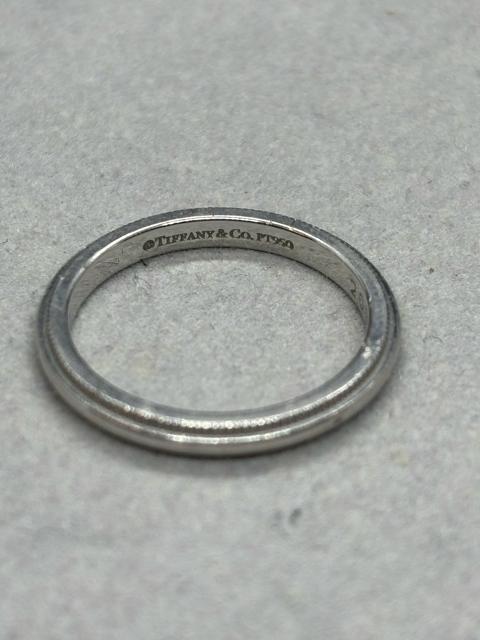 即決 TIFFANY&Co. ティファニー Pt950 ミルグレイン リング < ブランド 即決 TIFFANY&Co. ティファニー Pt950 ミルグレイン リング < ブランドの