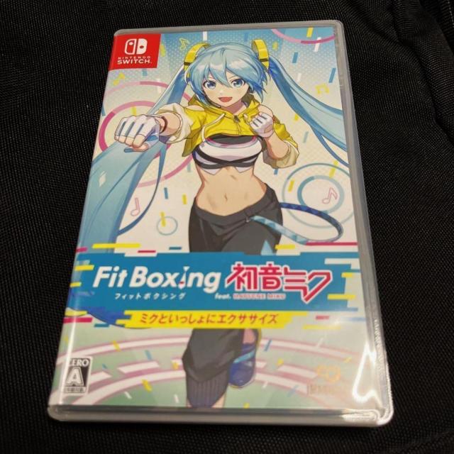 Nintendo Switch Fit Boxing feat. ~N ~NƂɃGNTTCY jeh[ XCb` 