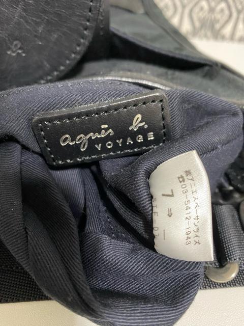 【美品】agnes b. アニエスベー ショルダーバッグ 斜め掛け ブラック < ブランド  【美品】agnes b. アニエスベー ショルダーバッグ 斜め掛け ブラック < ブランドの