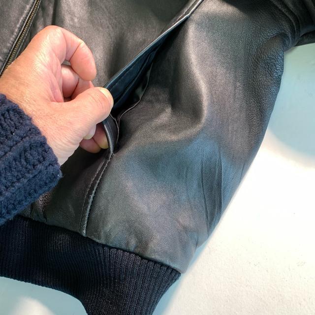 BARISAL 羊革 XLサイズ シングルライダース A-2 フライトジャケット 革ジャン レザー レザージャケット 本革 < 男性ファッション BARISAL 羊革 XLサイズ シングルライダース A-2 フライトジャケット 革ジャン レザー レザージャケット 本革 < 男性ファッションの