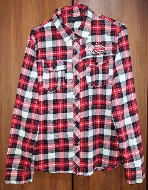 美品★メンズシャツ★両胸ポケット★ボタンシャツ★秋冬物シャツ★in the attic★レディースシャツ★ウエスタンシャツ★送料込 < 男性ファッション 美品★メンズシャツ★両胸ポケット★ボタンシャツ★秋冬物シャツ★in the attic★レディースシャツ★ウエスタンシャツ★送料込 < 男性ファッションの