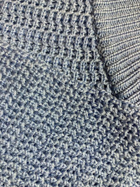 2050.ゆったりニットトップス☆ブルー系/水色☆サイズL程度 < 女性ファッション 2050.ゆったりニットトップス☆ブルー系/水色☆サイズL程度 < 女性ファッションの