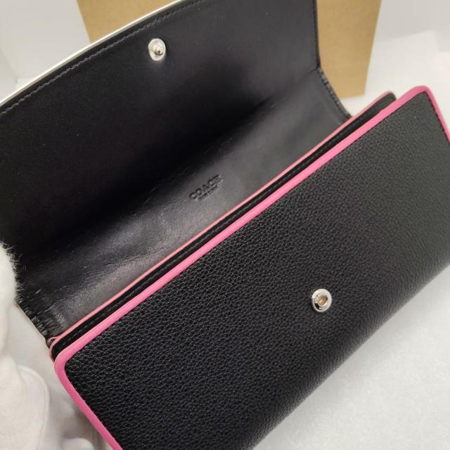 新品COACH スリムエンベロープウォレット コーチ長財布 ブラックマルチ < ブランド 新品COACH スリムエンベロープウォレット コーチ長財布 ブラックマルチ < ブランドの