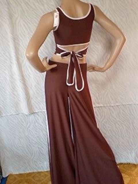 カッコイイ(*^-^)ショートトップス&ワイドバギーパンツセット < 女性ファッション  カッコイイ(*^-^)ショートトップス&ワイドバギーパンツセット  < 女性ファッションの