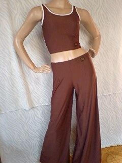 カッコイイ(*^-^)ショートトップス&ワイドバギーパンツセット < 女性ファッション  カッコイイ(*^-^)ショートトップス&ワイドバギーパンツセット < 女性ファッションの