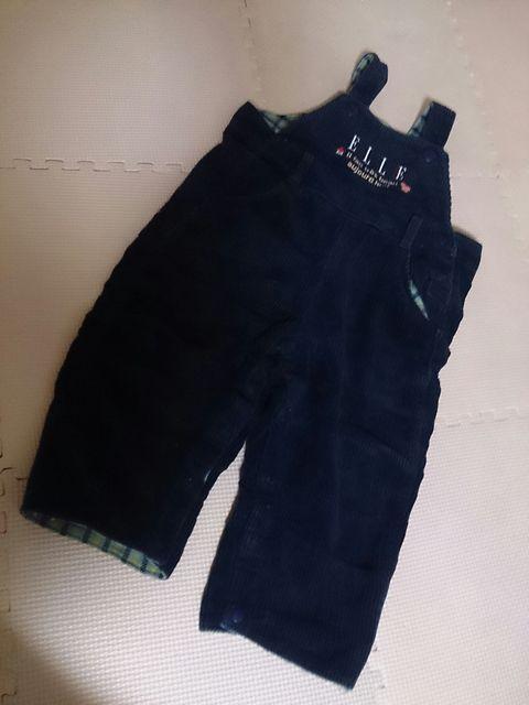 80 ELLE ネイビー コーディロイ 美品 < キッズ/ベビー  80 ELLE ネイビー コーディロイ 美品  < キッズ/ベビーの