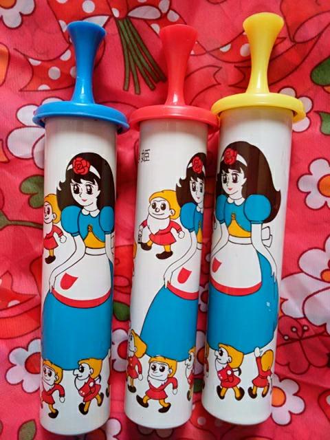 昭和レトロ 白雪姫 アイスキャンディケース3本 やや訳あり < インテリア/ライフ  昭和レトロ 白雪姫 アイスキャンディケース3本 やや訳あり  < インテリア/ライフの