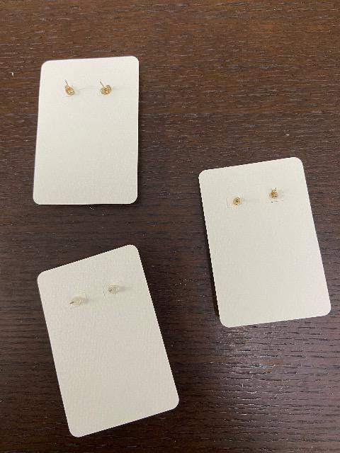 ハンドメイド ドイツ製アクリルを使用したピアス 3点セット < 女性ファッション  ハンドメイド ドイツ製アクリルを使用したピアス 3点セット < 女性ファッションの
