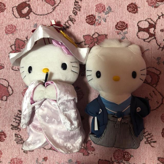 中古レア★キティちゃん&ダニエルくん★ぬいぐるみ2体セット < おもちゃ  中古レア★キティちゃん&ダニエルくん★ぬいぐるみ2体セット  < おもちゃの