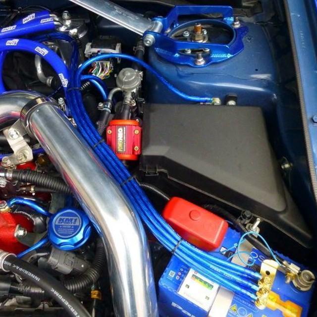 4メートルのロングアース線で自由な長さにカットOK汎用アースキット4mアーシングキット車の潜在能力を高めるアースキットブルーアース < 自動車/バイク 4メートルのロングアース線で自由な長さにカットOK汎用アースキット4mアーシングキット車の潜在能力を高めるアースキットブルーアース < 自動車/バイク