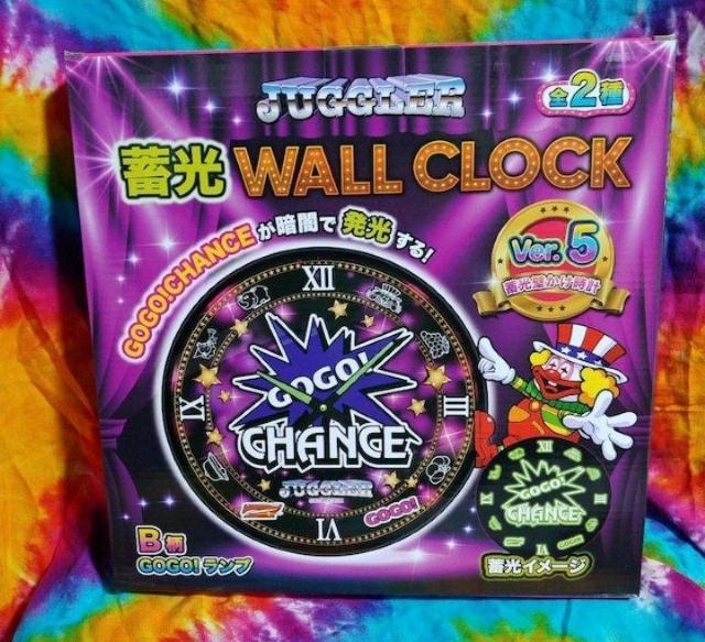 □JUGGLER□ジャグラー□蓄光壁掛け時計□パチンコパチスログッズ□ < ホビー  □JUGGLER□ジャグラー□蓄光壁掛け時計□パチンコパチスログッズ□  < ホビーの