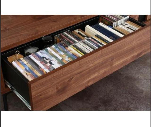 テレビ台175cm 75インチ対応 日本製 国産 簡易組立 格子柄 ウォルナットブラウン < インテリア/ライフ テレビ台175cm 75インチ対応 日本製 国産 簡易組立 格子柄 ウォルナットブラウン < インテリア/ライフの