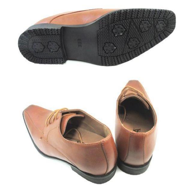 1円~C872新品AAAスワールトゥ外羽根シークレットシューズ29a3E LBR♂ < 男性ファッション 1円~C872新品AAAスワールトゥ外羽根シークレットシューズ29a3E LBR♂ < 男性ファッションの