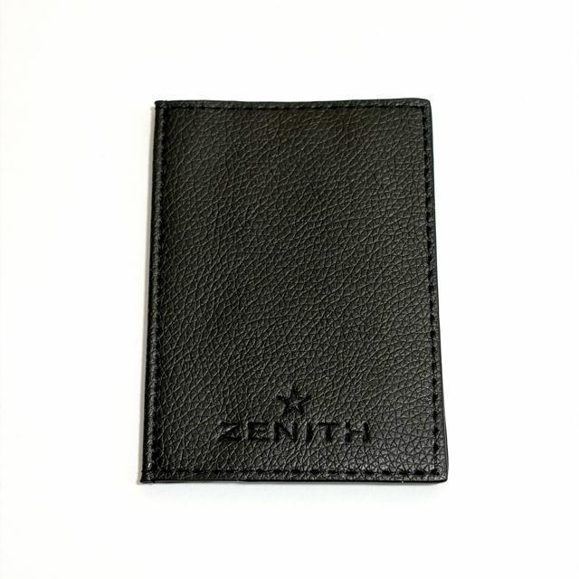 【未使用】ZENITH ブラック レザー カード入れ 2点セット < ブランド 【未使用】ZENITH ブラック レザー カード入れ 2点セット < ブランドの