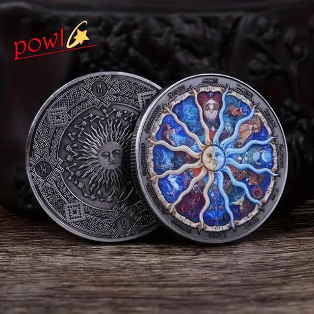 ���z�ƌ��̐_�̍K�^�̃R�C���A�A���e�B�[�N�u�����Y�J���[�A���F�̋L�O���R�C�� �� ��������� 