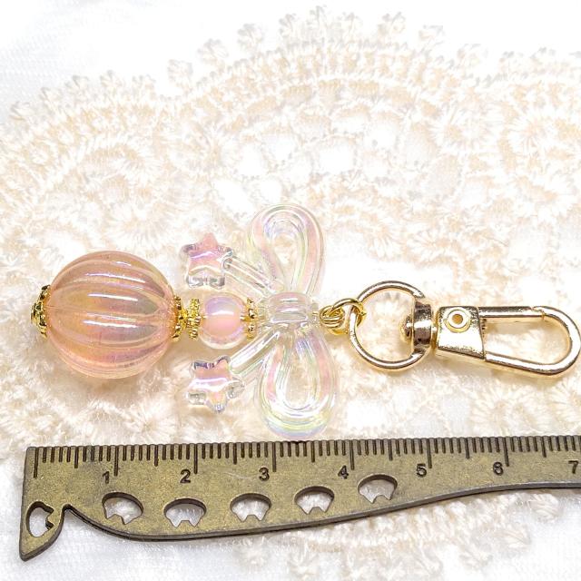 ハンドメイド☆キーホルダー☆クリアオレンジ < 女性ファッション ハンドメイド☆キーホルダー☆クリアオレンジ < 女性ファッションの