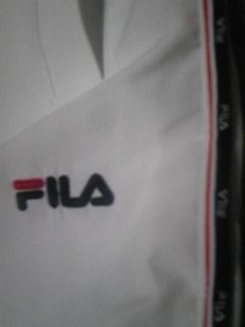 超美品 FILA ナイロン ハーフパンツ 白 M < ブランド  超美品 FILA ナイロン ハーフパンツ 白 M < ブランドの