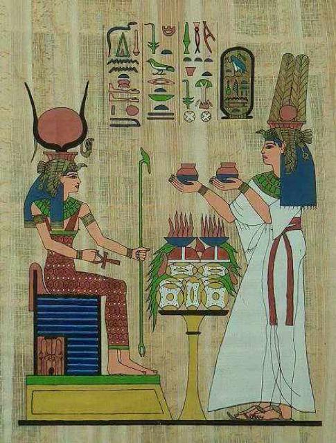 パピルス画《2》作者不詳 真作保証 原画 < ホビー  パピルス画《2》作者不詳 真作保証 原画 < ホビーの