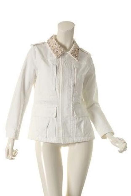 《新品45360円》グレースコンチネンタル ビジューミリタリーJK < ブランド  《新品45360円》グレースコンチネンタル ビジューミリタリーJK < ブランドの