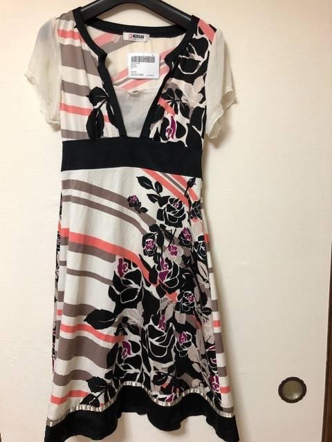 送料無料 新品 MORGAN レディースワンピース M < 女性ファッション  送料無料 新品 MORGAN レディースワンピース M  < 女性ファッションの