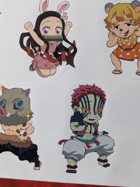 鬼滅☆無限列車編みにきゃら集合シール☆煉獄☆ねずこ☆ < アニメ/コミック/キャラクター  鬼滅☆無限列車編みにきゃら集合シール☆煉獄☆ねずこ☆ < アニメ/コミック/キャラクターの